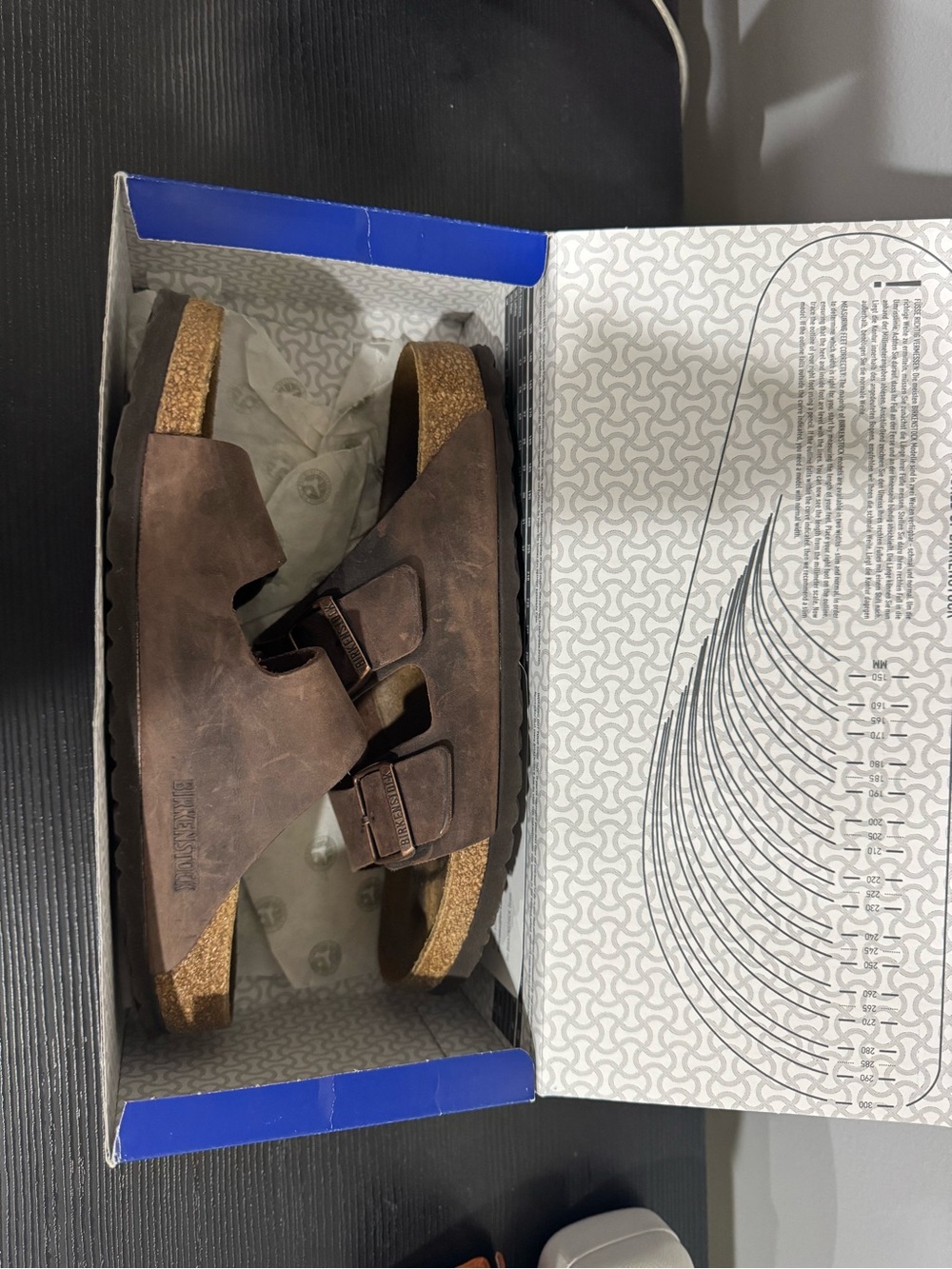 Birkenstock Brown Two-Strap Arizona Sandals - Picture 3 of 4